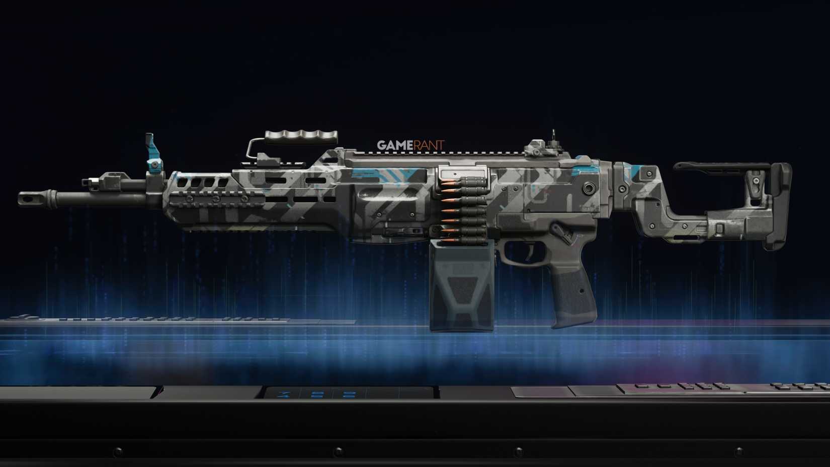 Mainframe Camo Preview on the Sokol 545 - Black Ops 7