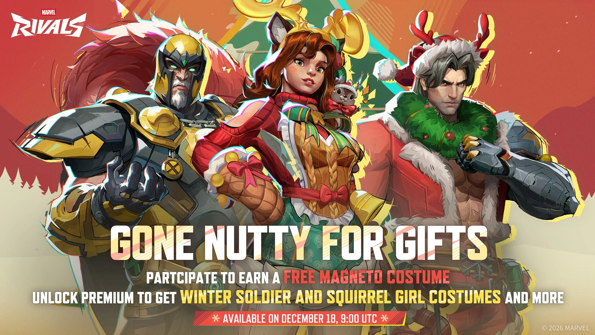 Marvel Rivals Winter Event Includes Free Items