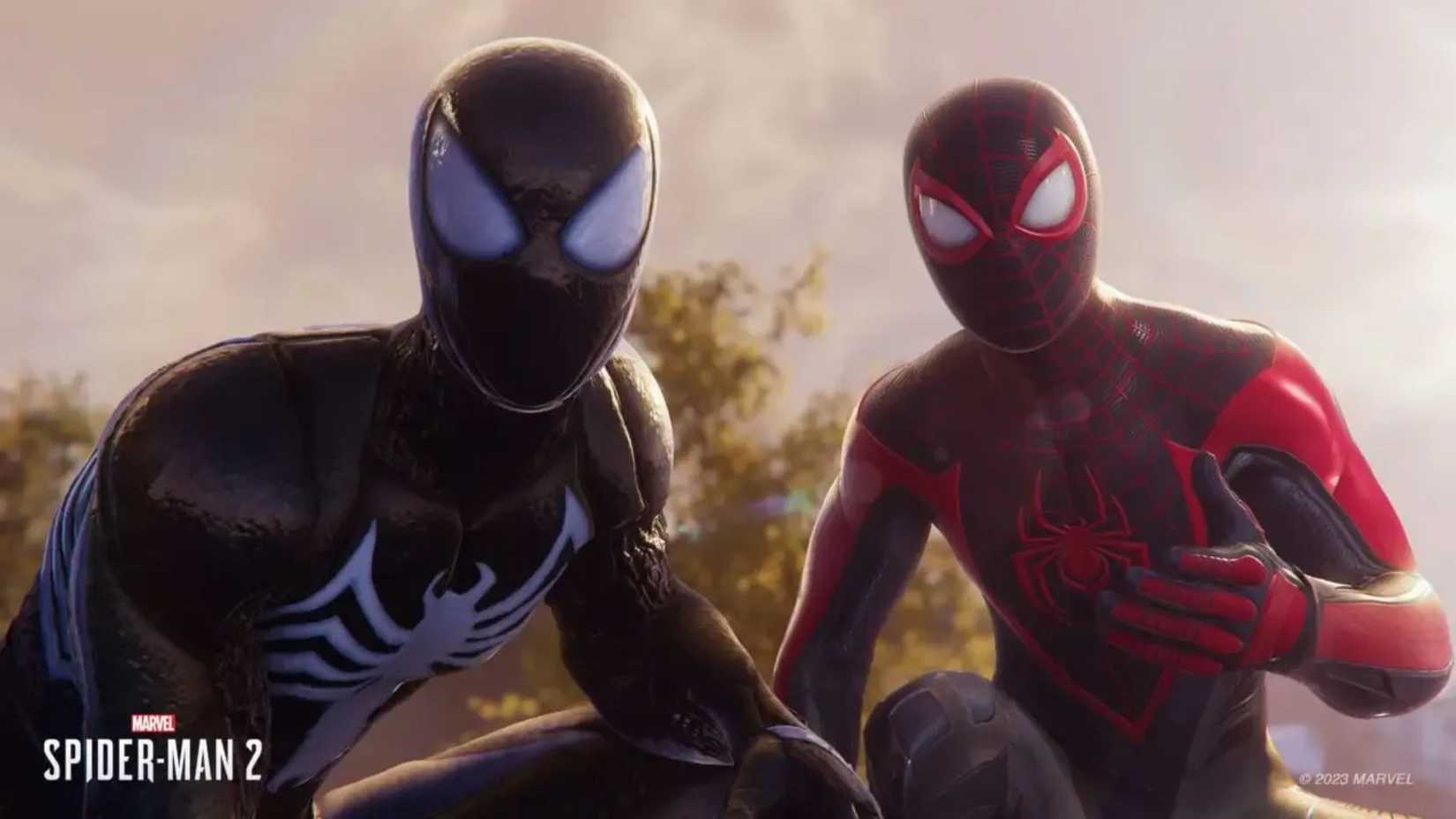 Marvel's Spider-Man 2 Both Characters Stand Together 