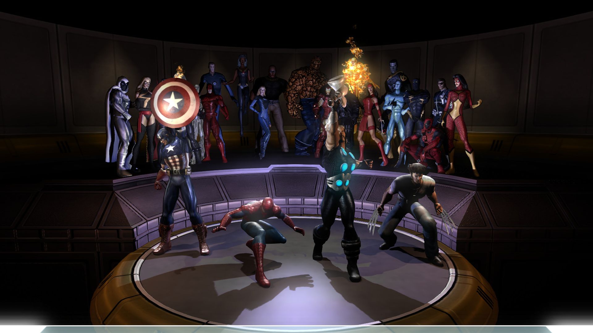 marvel ultimate alliance character roster