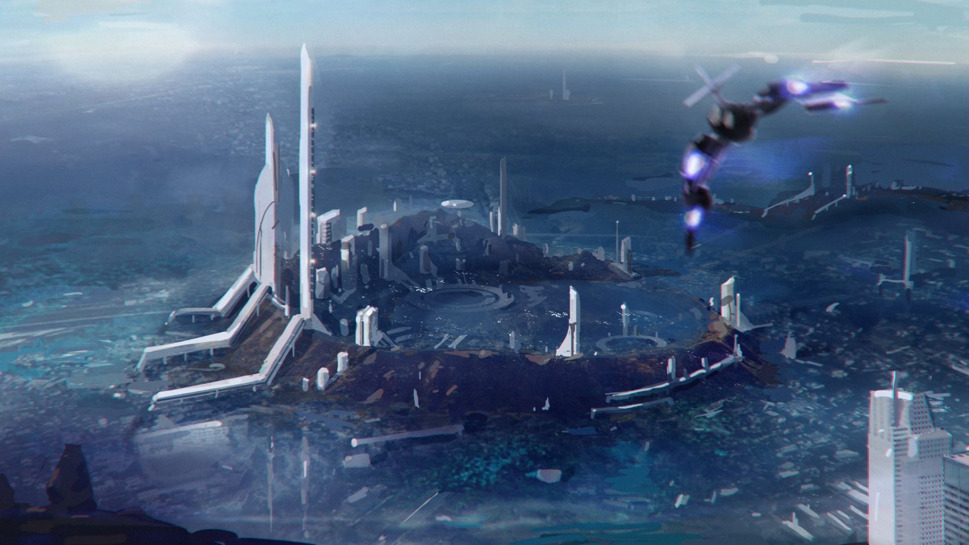 mass effect concept art casey hudson 2019 water base