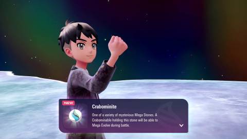 Mega Crabominable Crabominite in Pokemon Legends Z-A Mega Dimension DLC