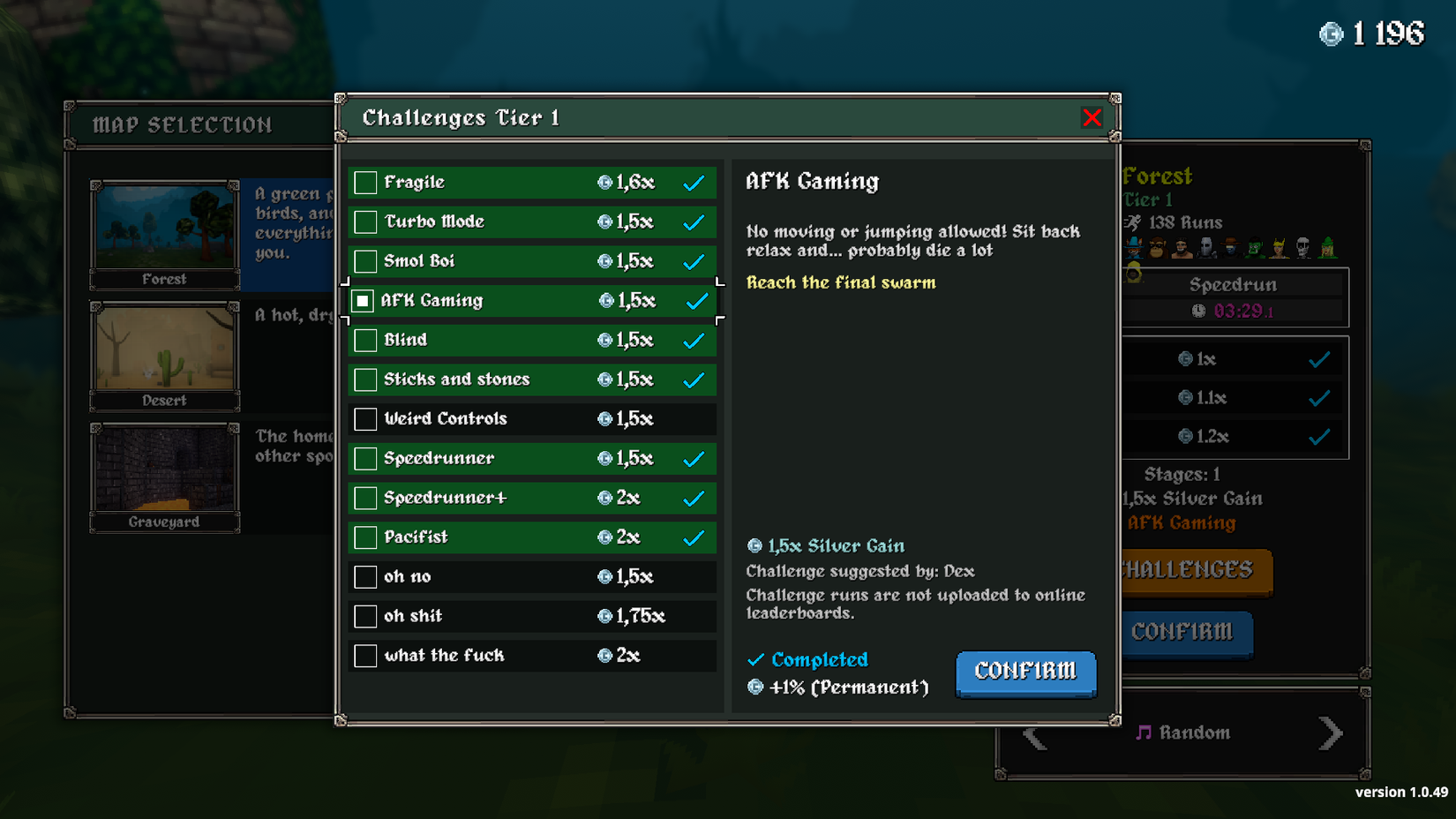 megabonk afk game challenge