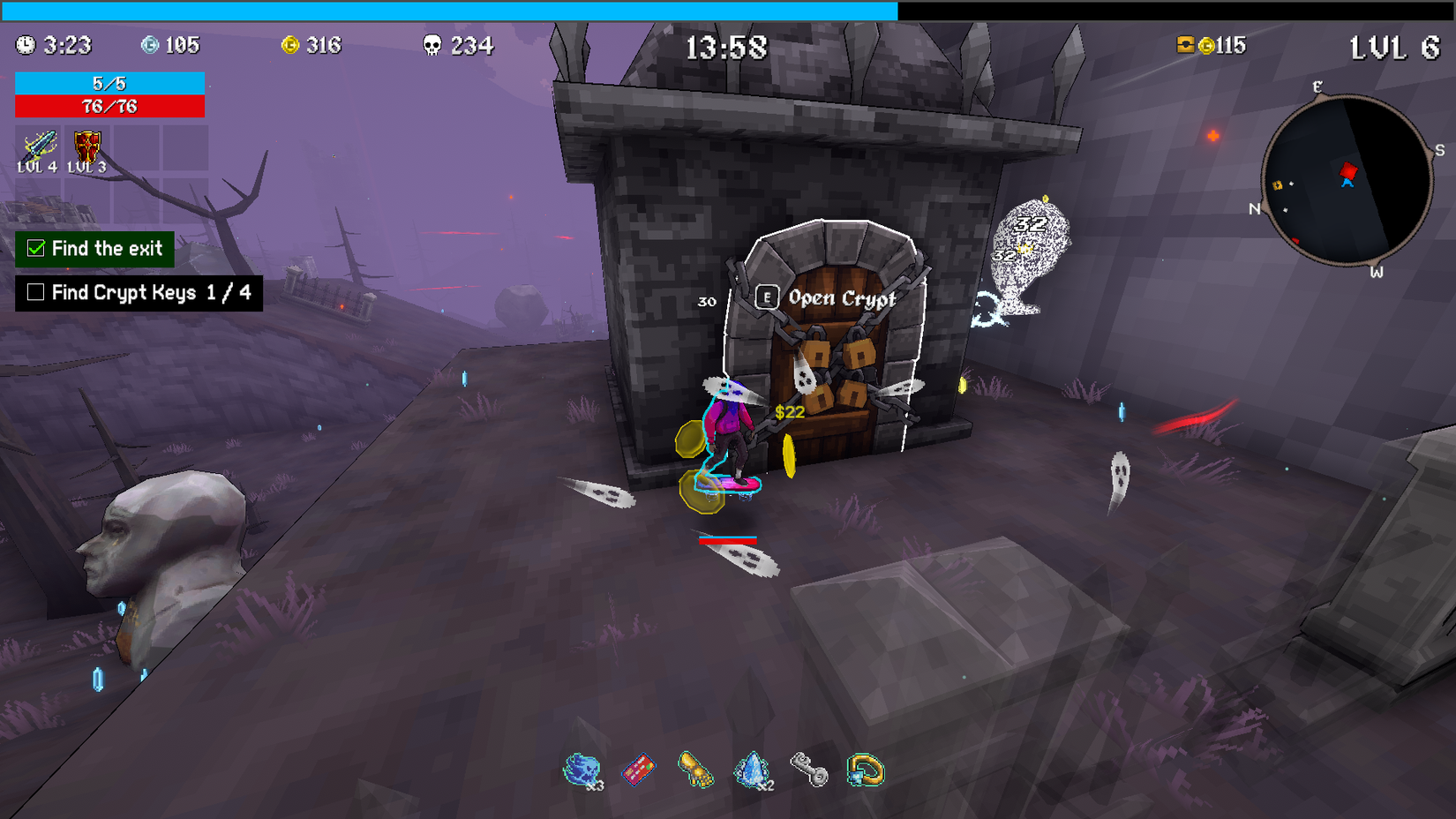 Open Crypt How to Unlock Roberto in Megabonk