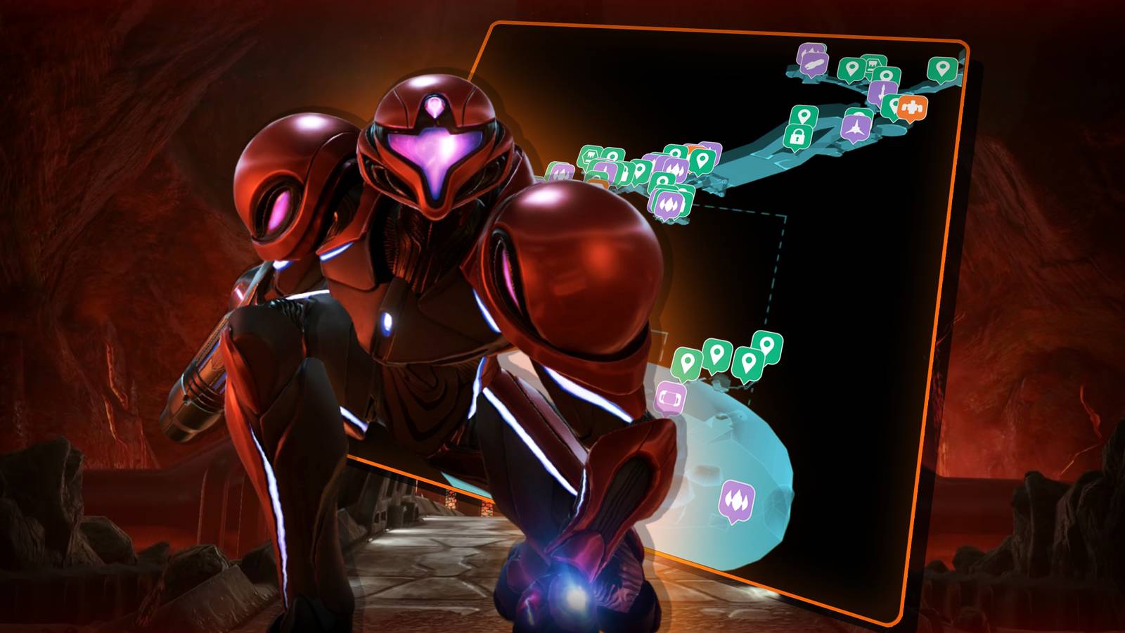 Metroid Prime 4 Flare Pool Map Feature