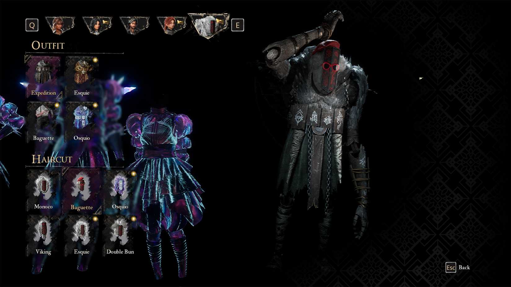 Haircut Baguette untuk Monoco di Clair Obscur Expedition 33