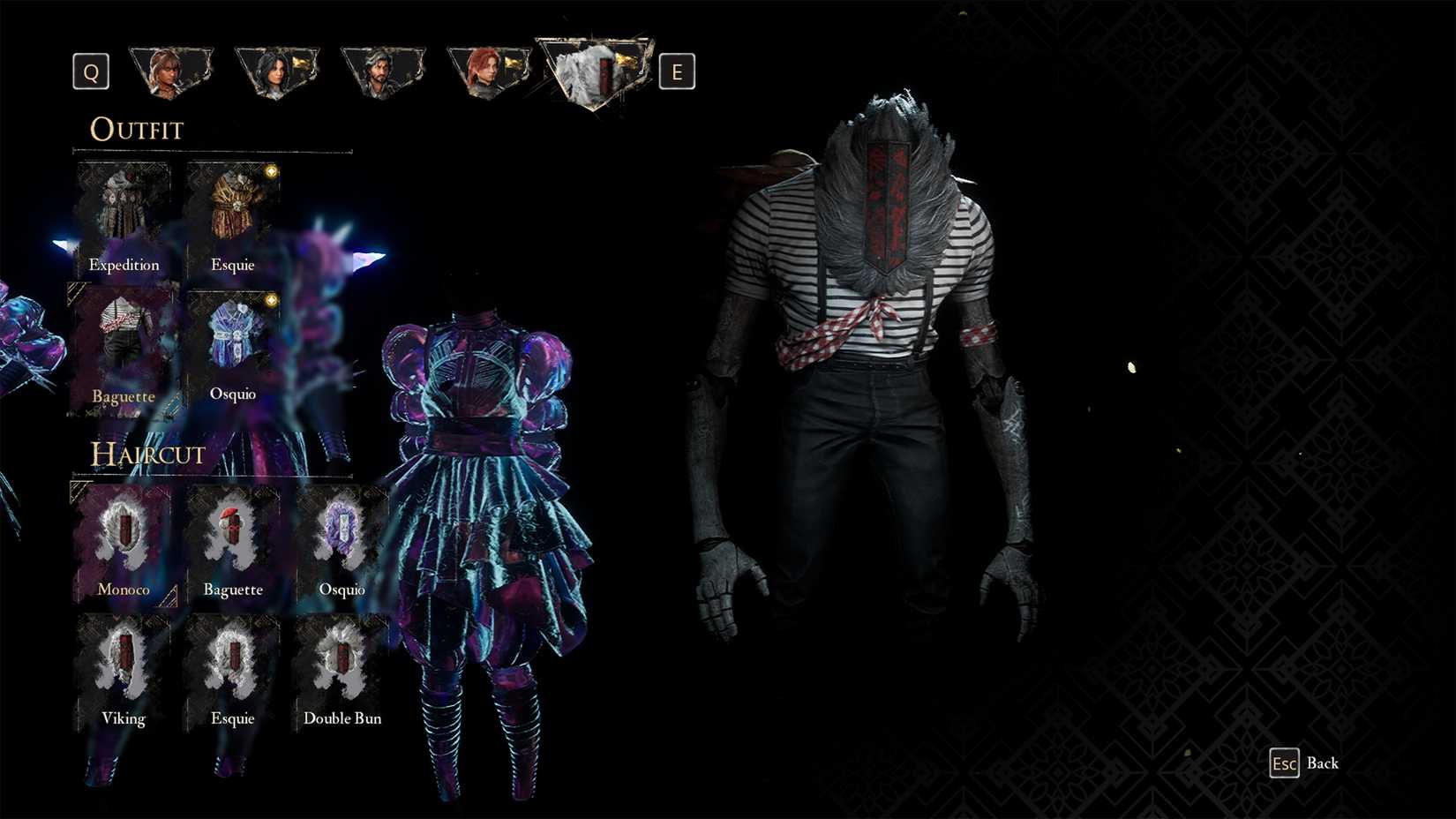 Outfit Baguette untuk Monoco di Clair Obscur Expedition 33