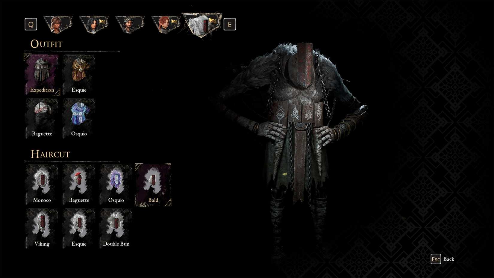 Haircut Bald untuk Monoco di Clair Obscur Expedition 33