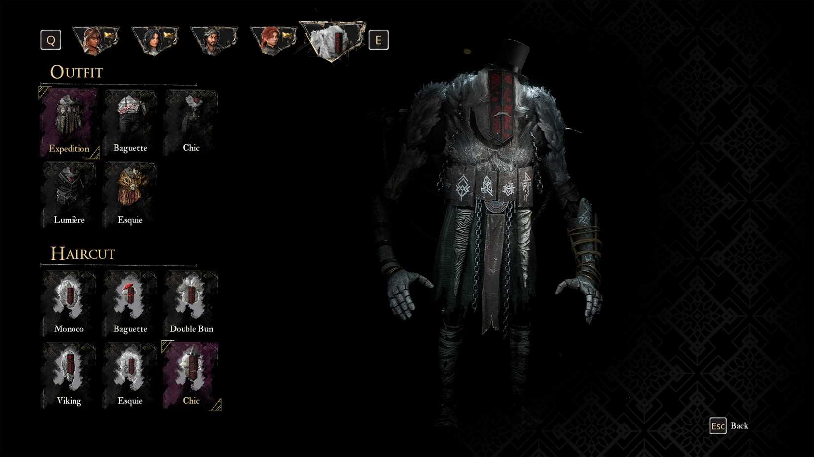 Haircut Chic untuk Monoco di Clair Obscur Expedition 33