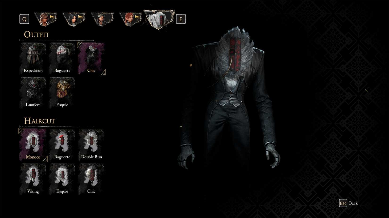 Outfit Chic untuk Monoco di Clair Obscur Expedition 33