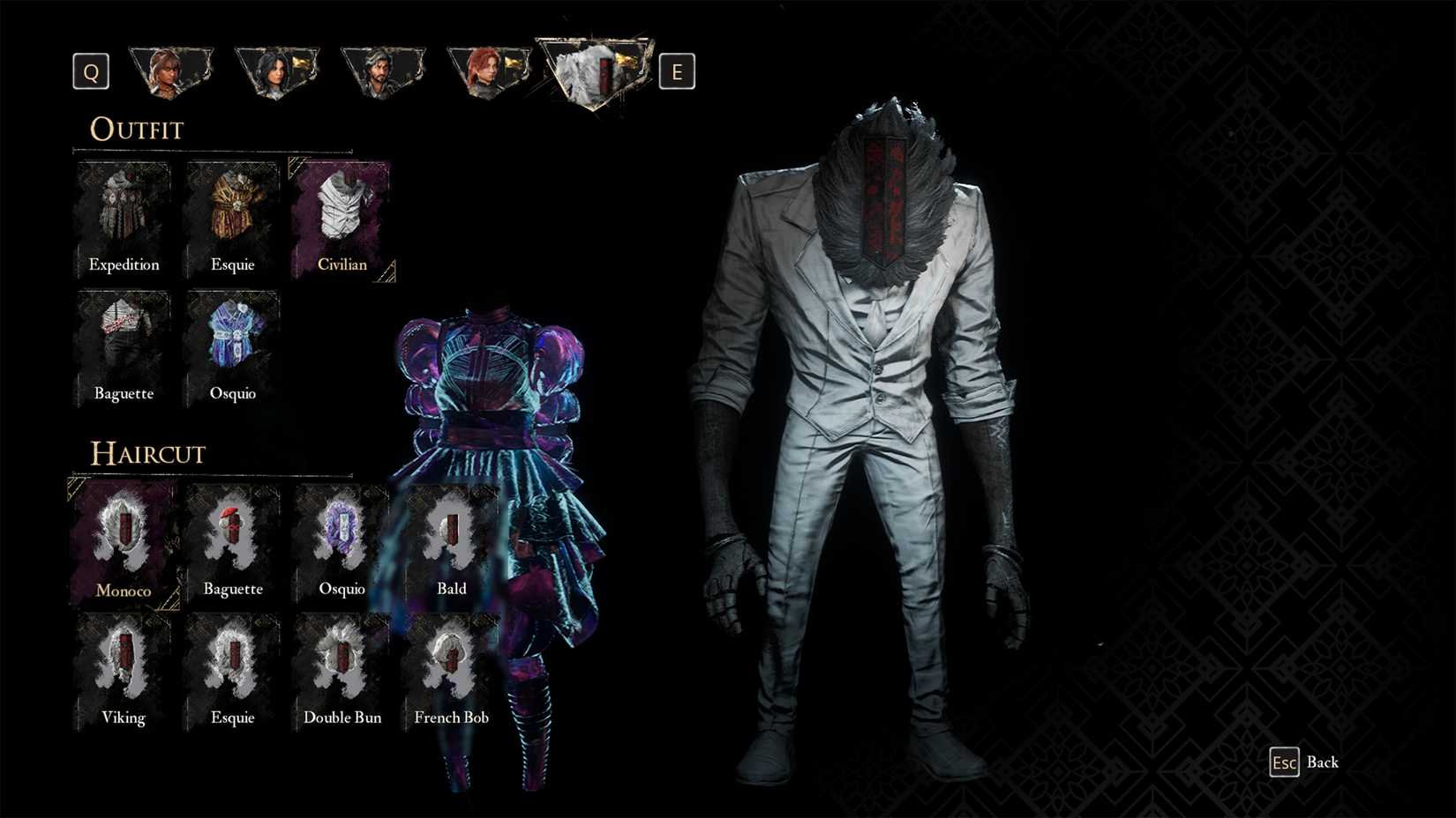 Outfit Civilian untuk Monoco di Clair Obscur Expedition 33