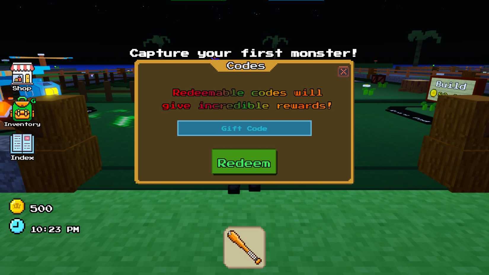 Monster Hatchery the codes tab