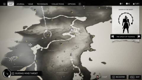 Mountainside Ruins Mongol Camp in Toyotama Ghost of Tsushima
