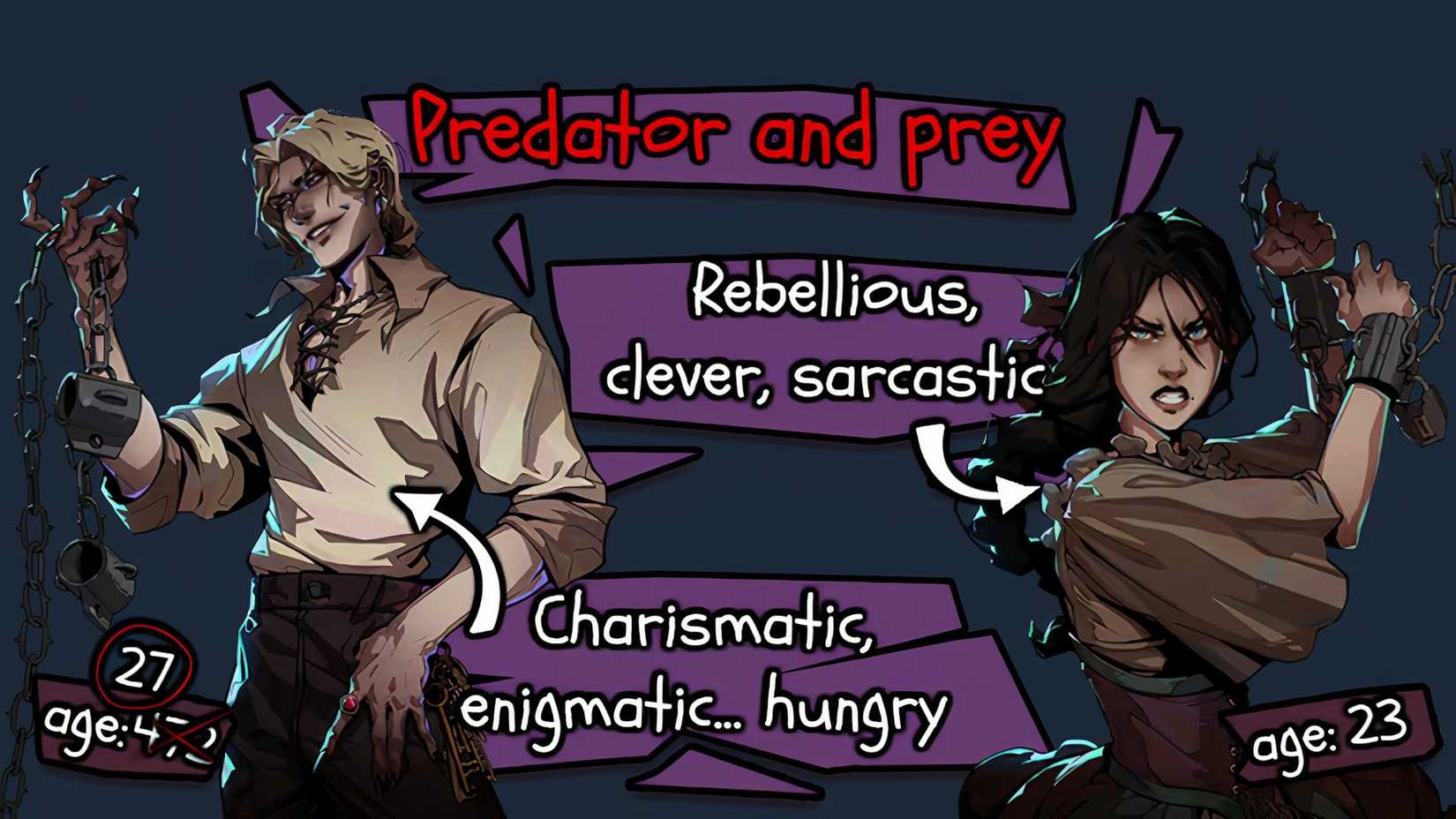 My Predator Victor & Prey Mary Mysterious Lair