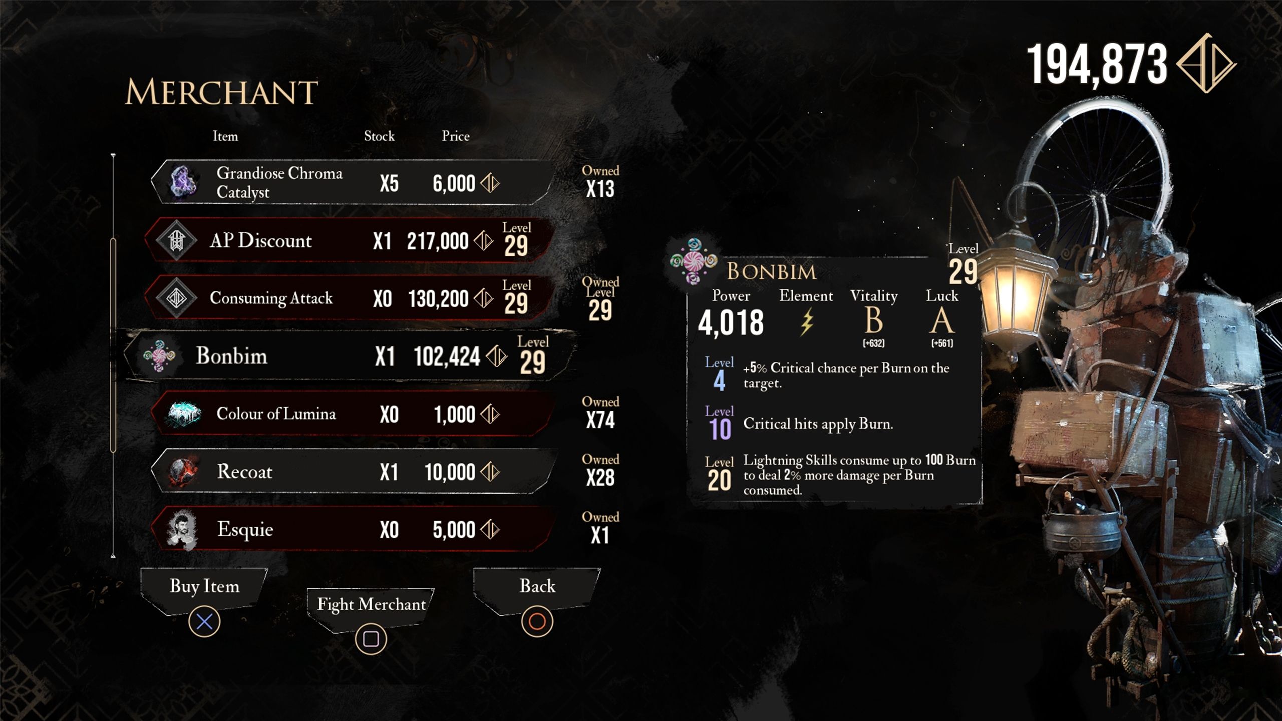 najabla stock in clair obscur expedition 33