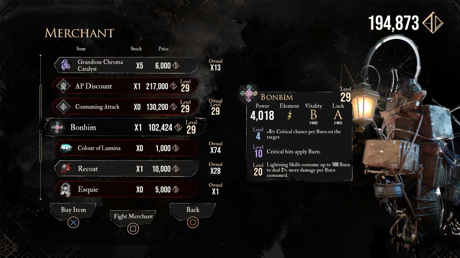 najabla stock in clair obscur expedition 33