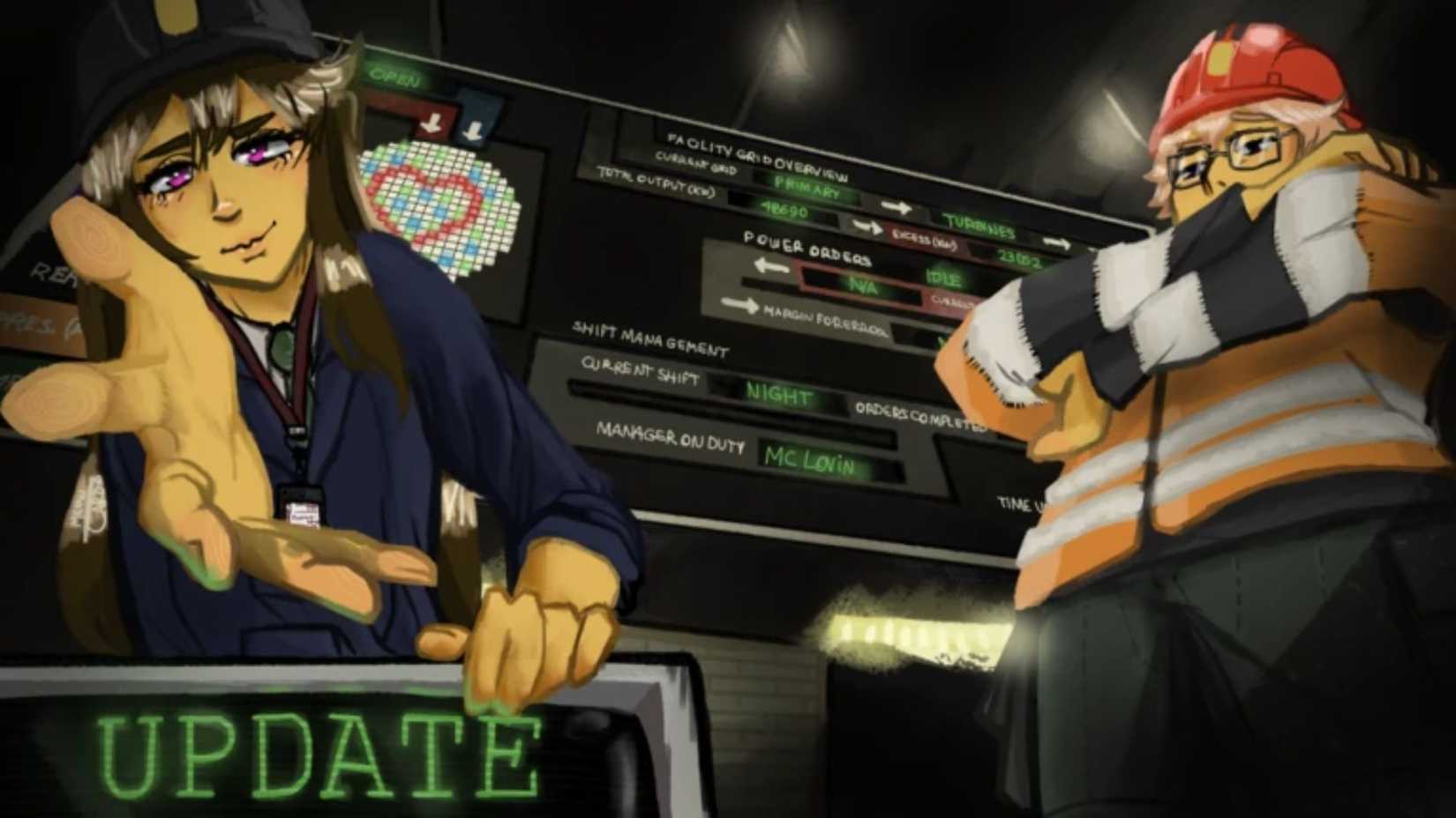 Naramo Nuclear Plant V2 characters