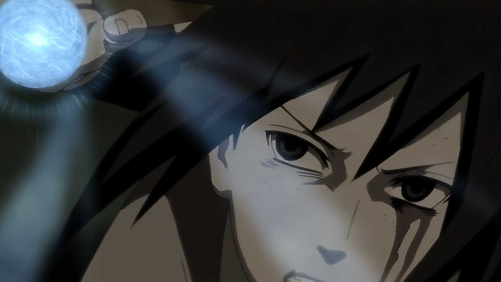 naruto sasuke with rasengan