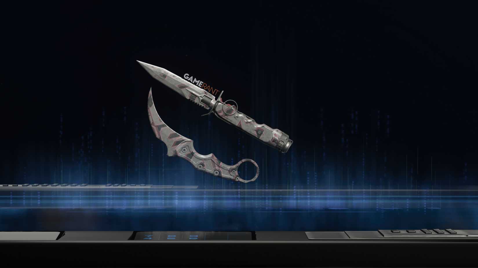 Network Camo Preview on the Ballistic Knife - Black Ops 7