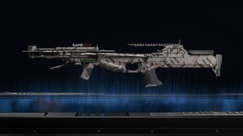 Network Camo Preview on the NX Ravager - Black Ops 7