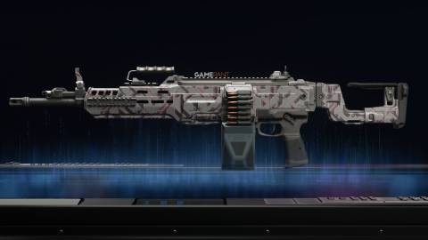 Network Camo Preview on the Sokol 545 - Black Ops 7