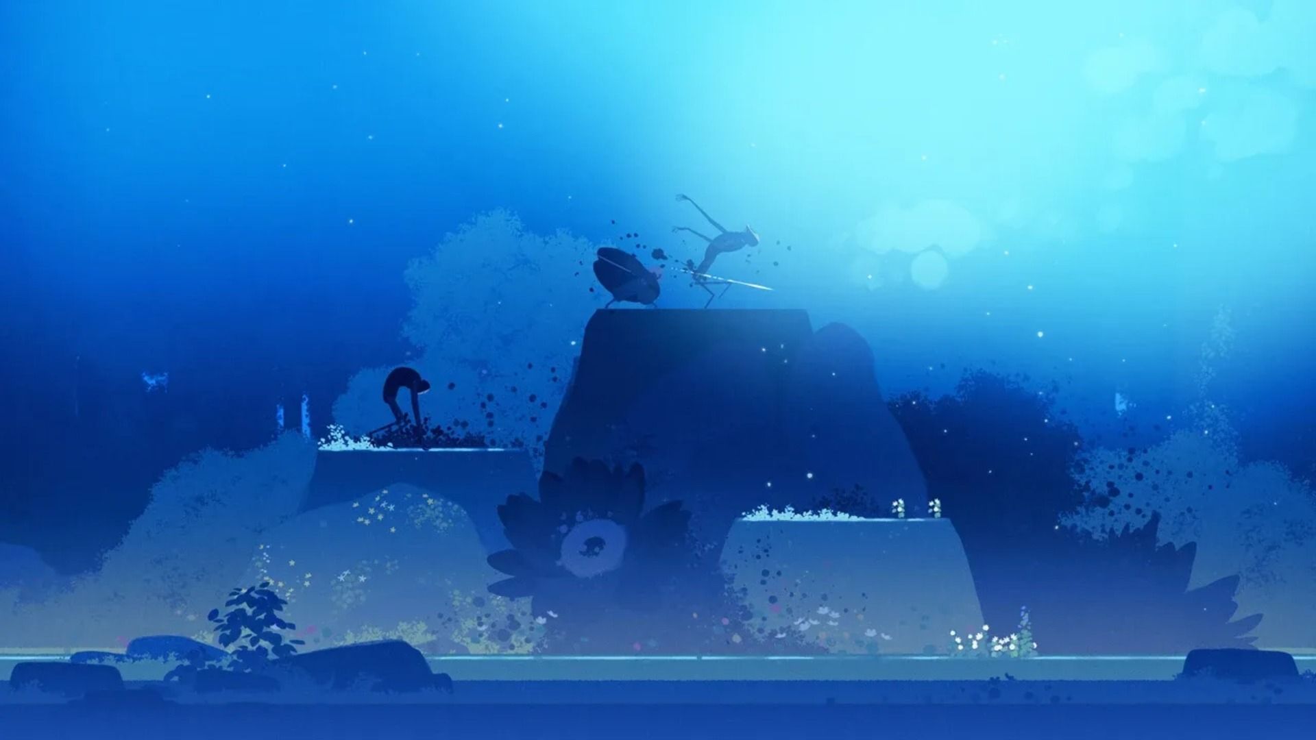 Karakter Neva Bertarung Melawan Musuh