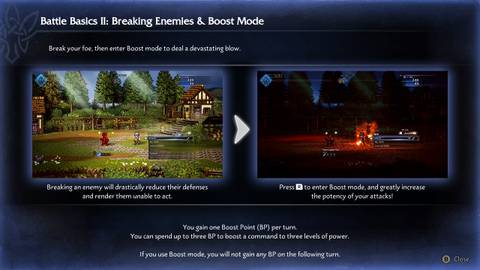 Octopath Traveler 0 Boost Attack