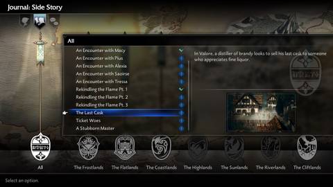 Octopath Traveler 0 The Last Cask