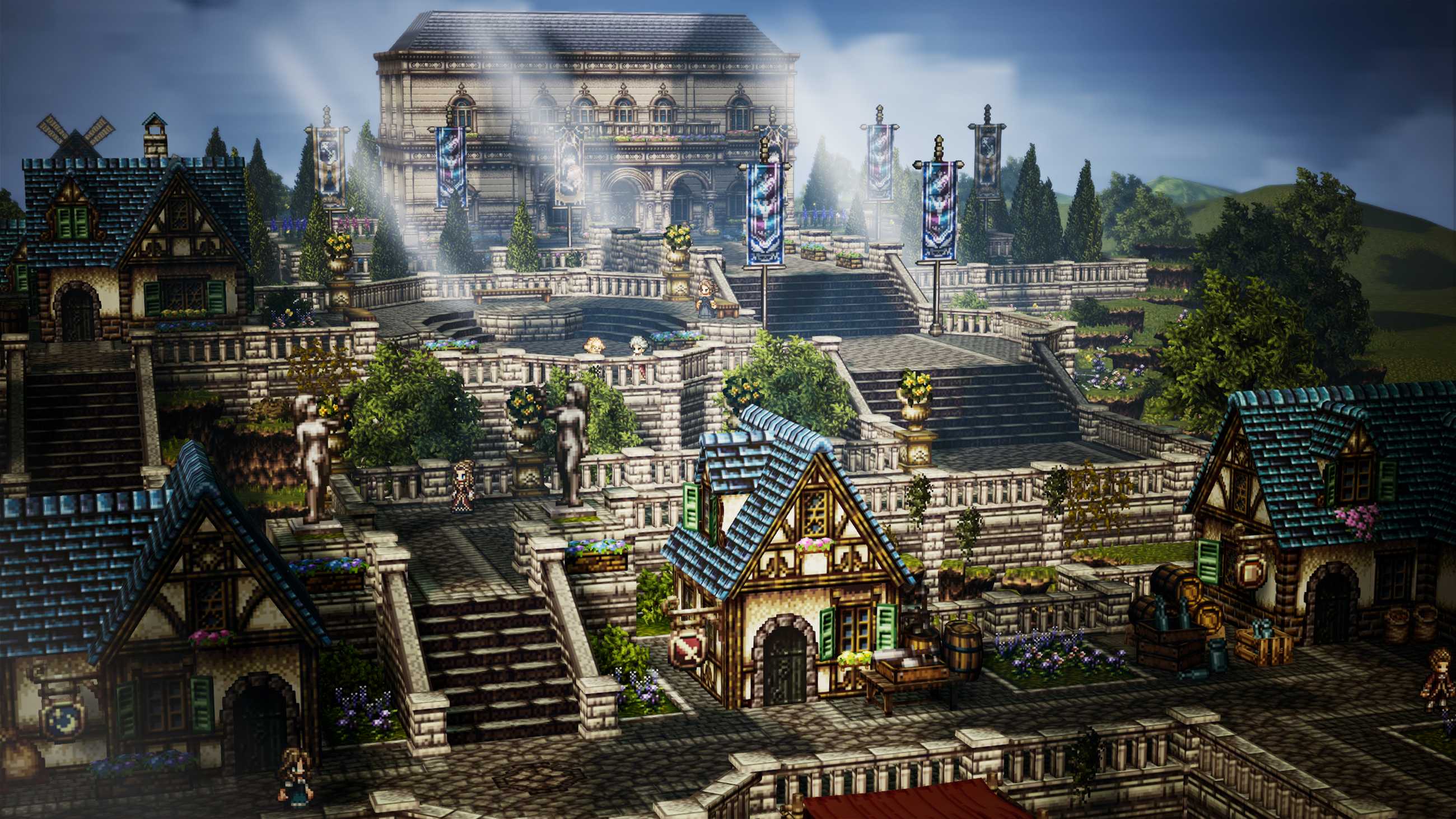 Octopath Traveler 0 Theatropolis