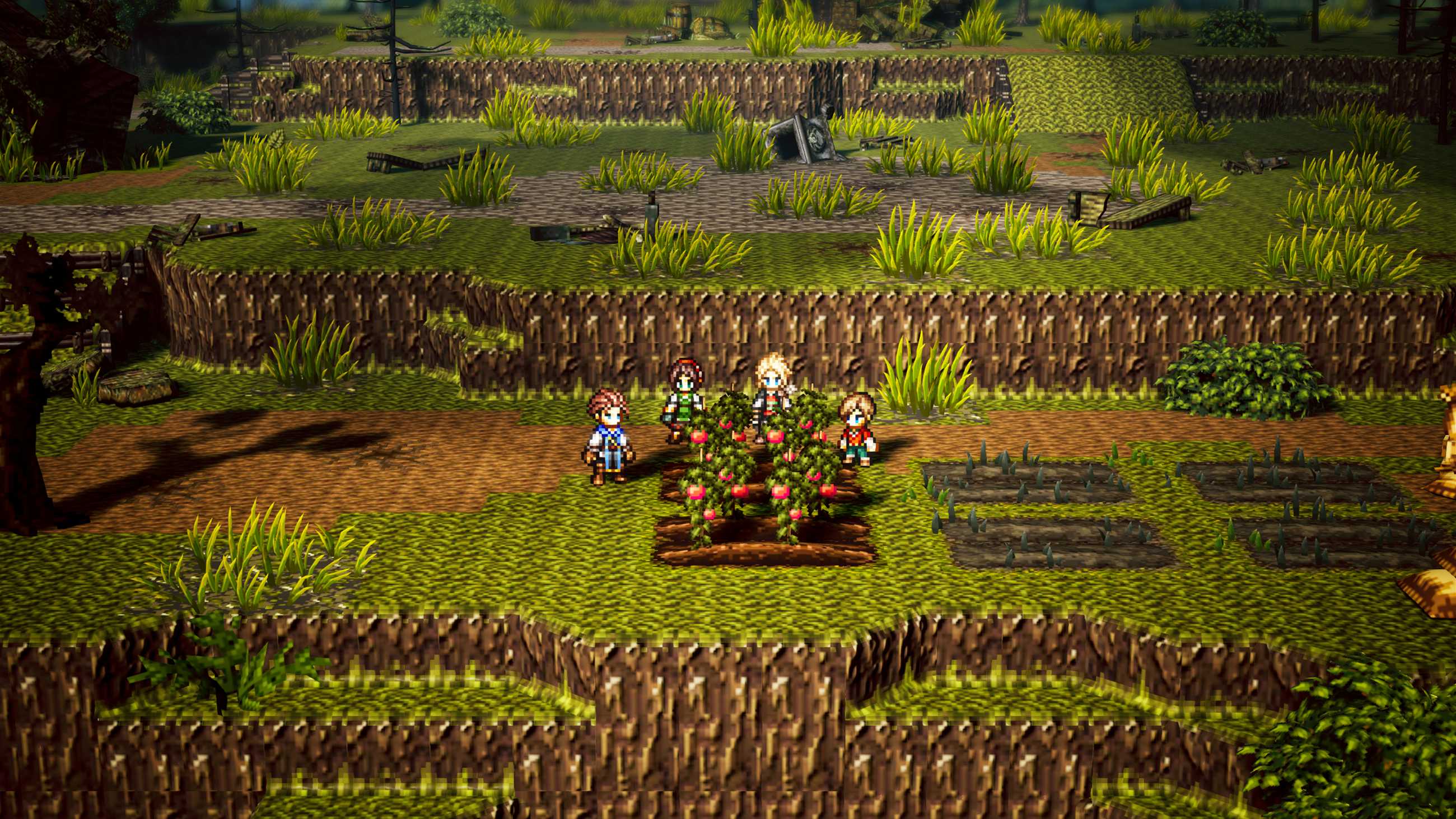 Octopath Traveler 0 Wishvale Planting Crops