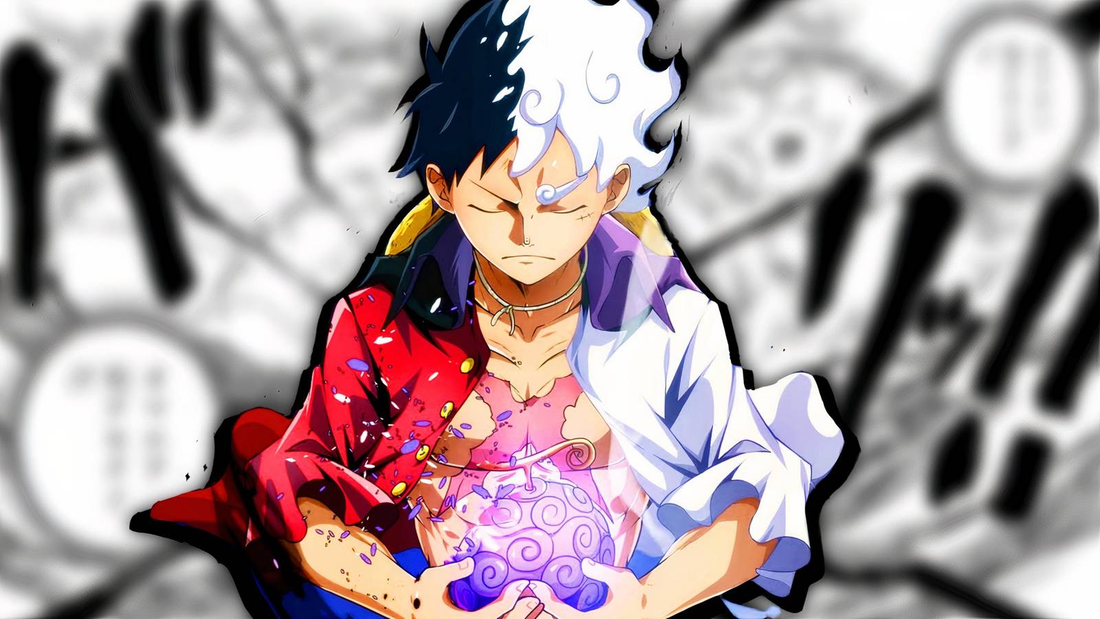 One Piece Luffy Ancient Power Haki