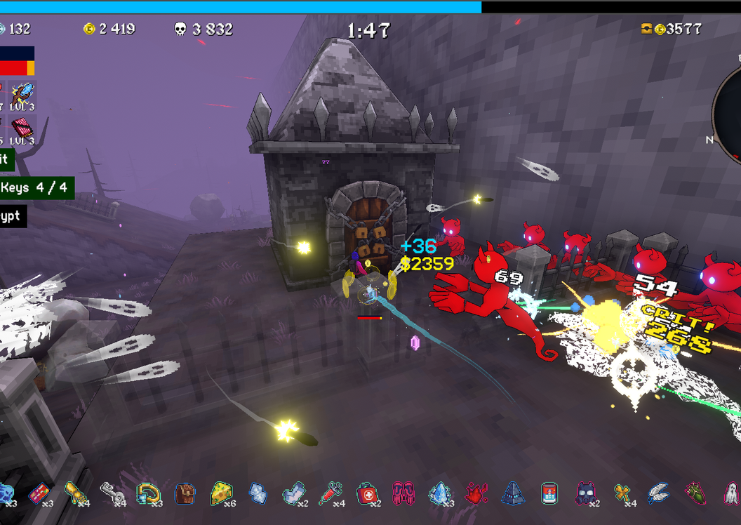 Open Crypt How to Find All Crypt Keys in the Graveyard in Megabonk