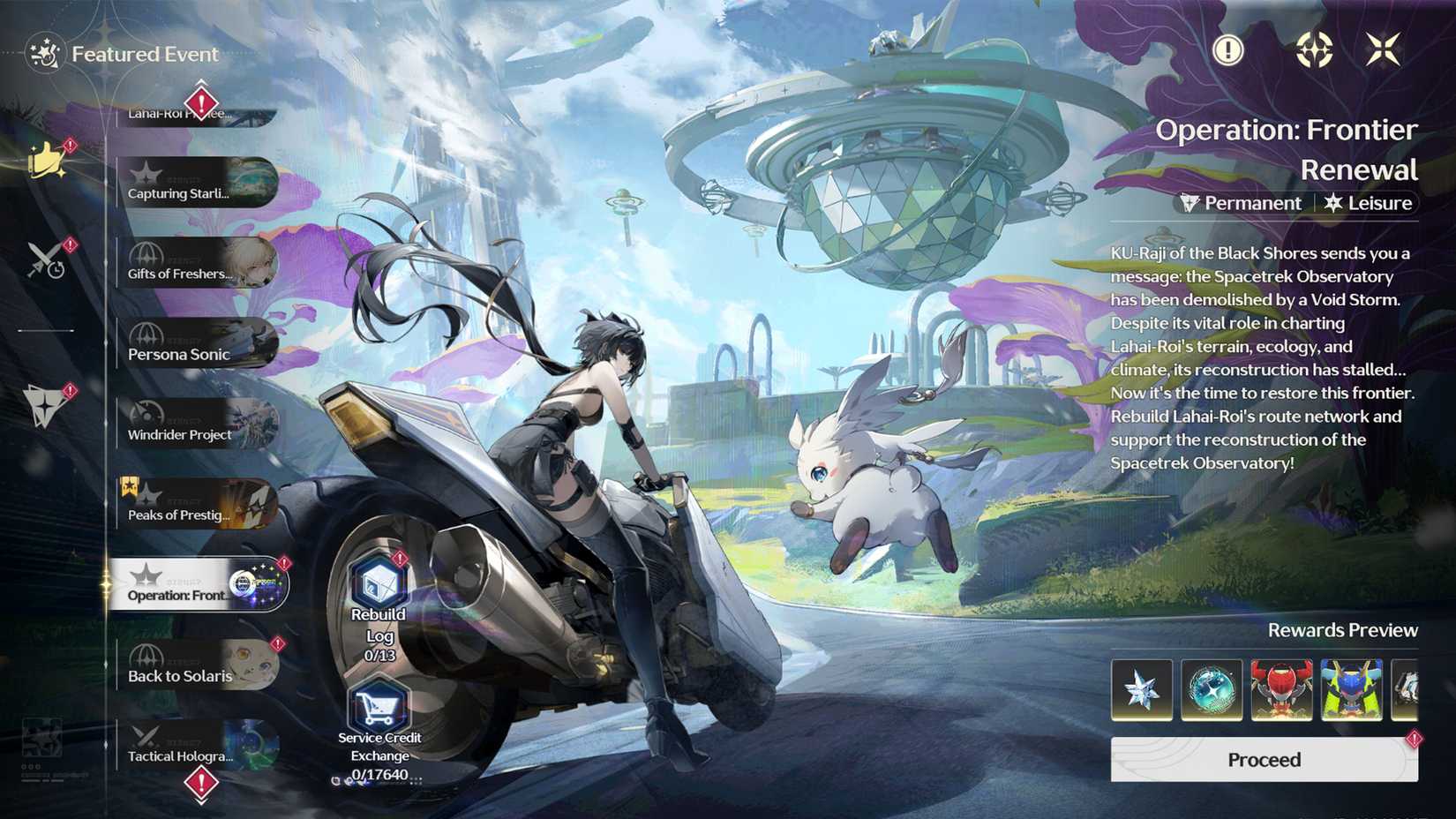 operation frontier renewal permenant event in wuwa wuthering waves