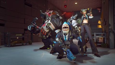 overwatch 2 season 20 skins heist reaper ashe roadhog