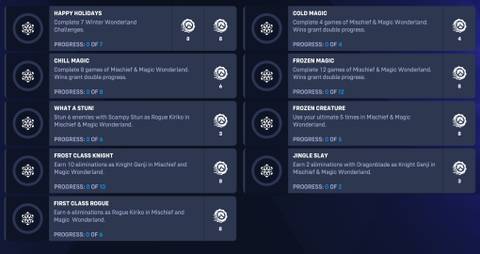 overwatch 2 winter wonderland 2025 challenges part 2 mischief & magic