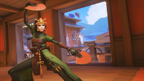 overwatch 2 x avatar the last airbender suki kiriko