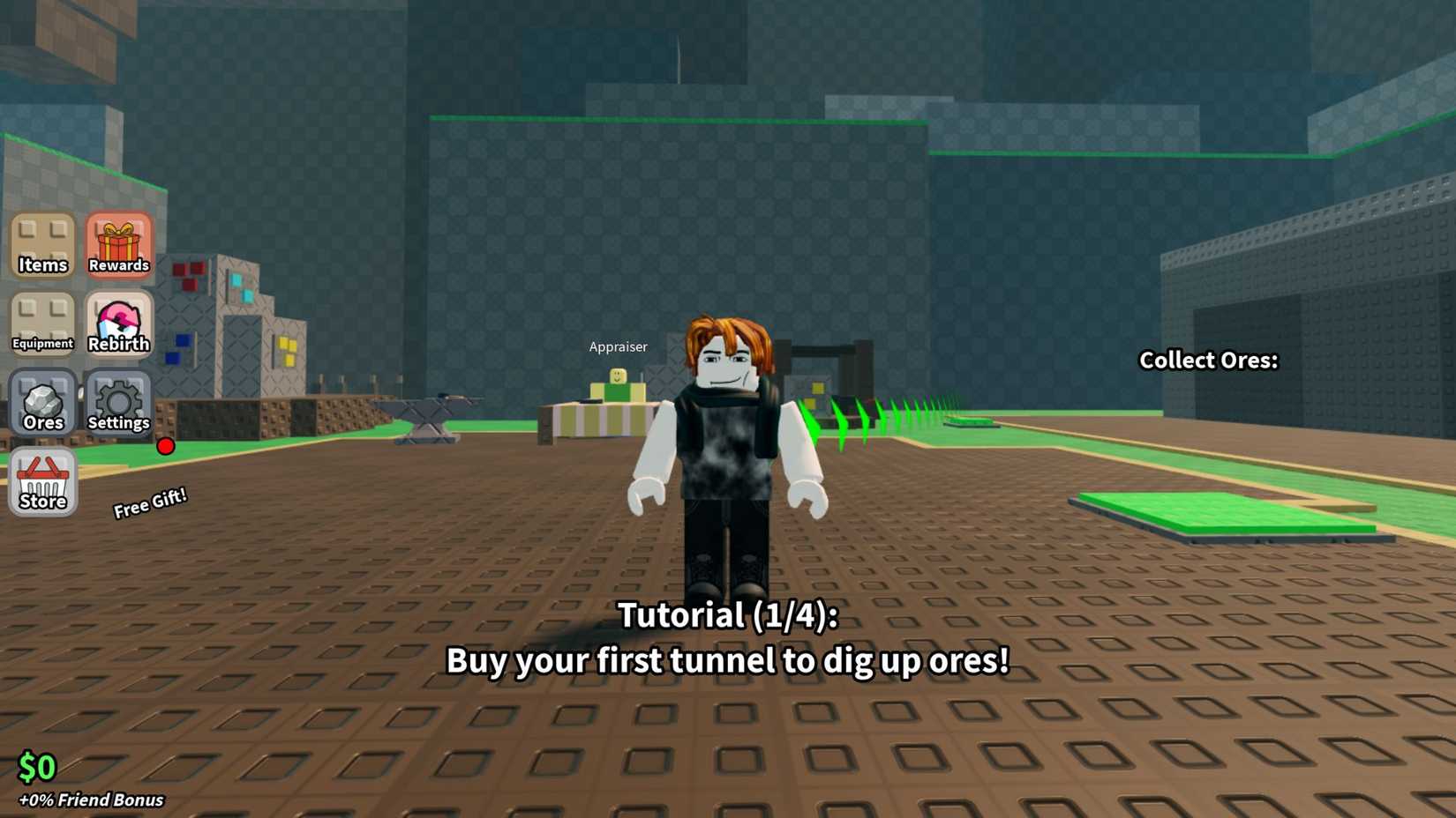 Tenha um jogador Mineshaft