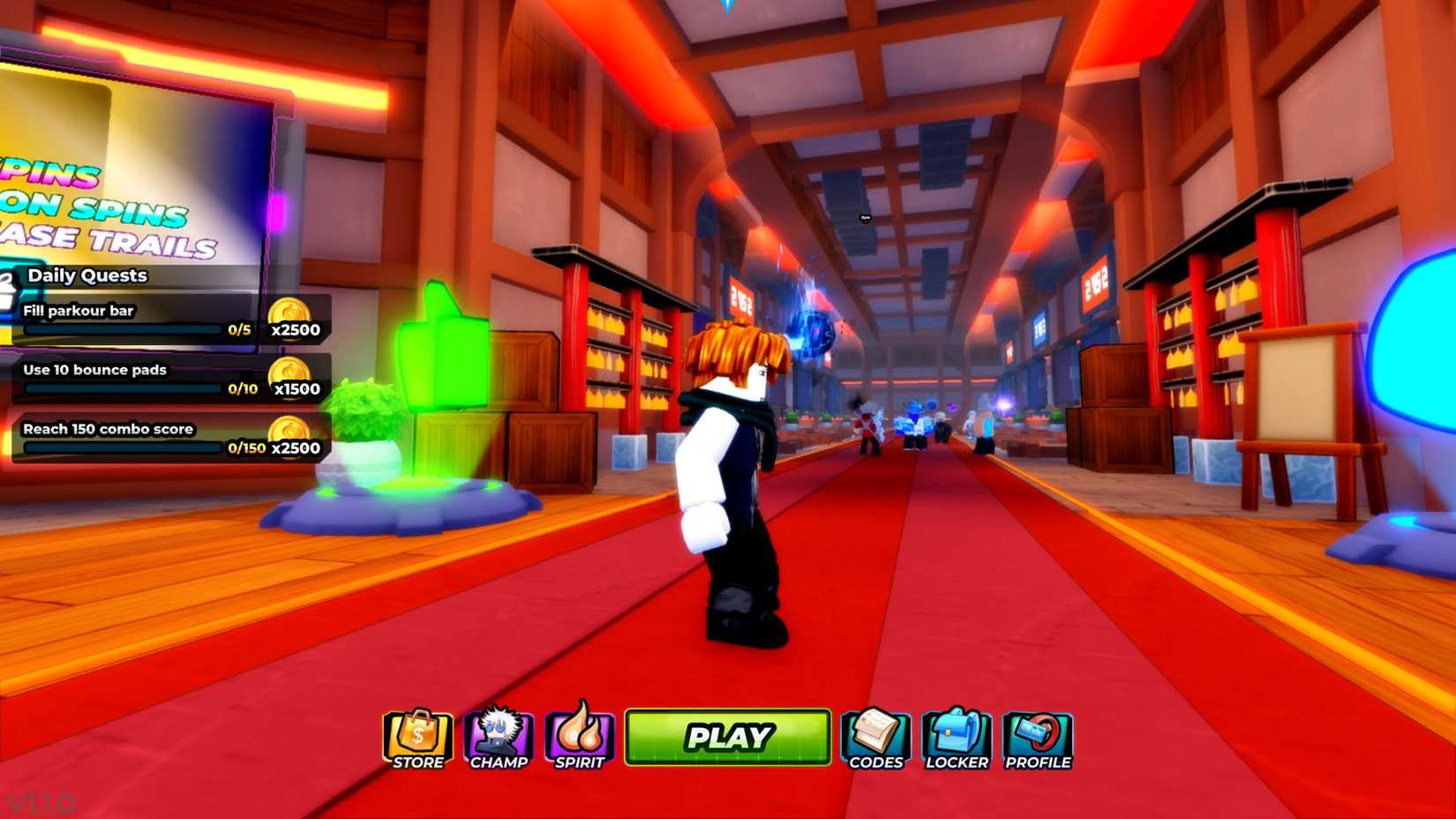 Parkour Champions player