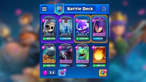 pekka witch arena 8 deck clash royale