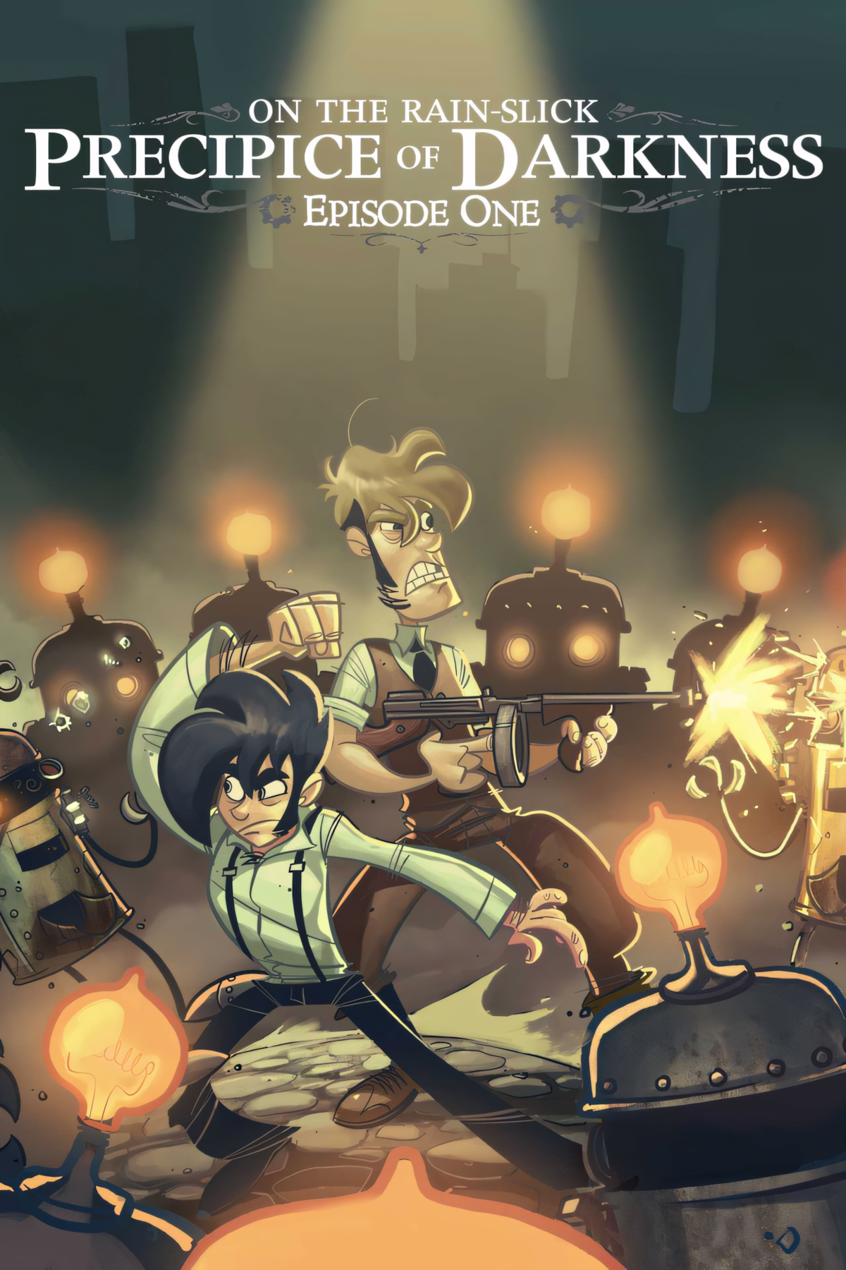 Penny Arcade Adventures: On the Rain-Slick Precipice of Darkness Tag Page Cover Art