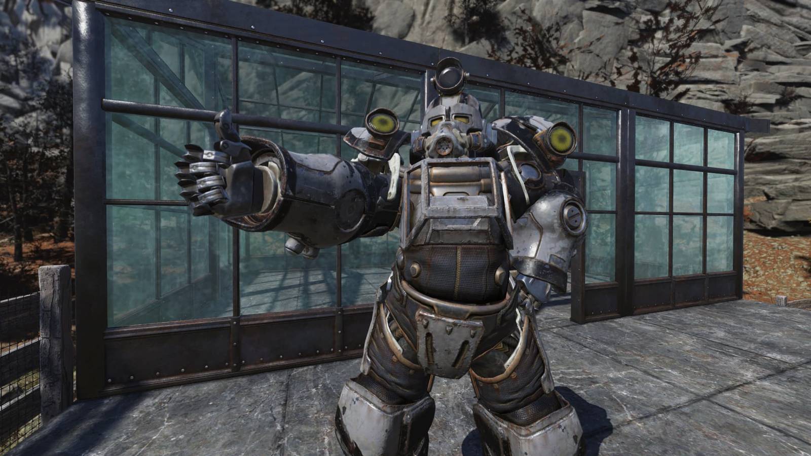 Fallout 76 Excavator Armor Thumbs Up