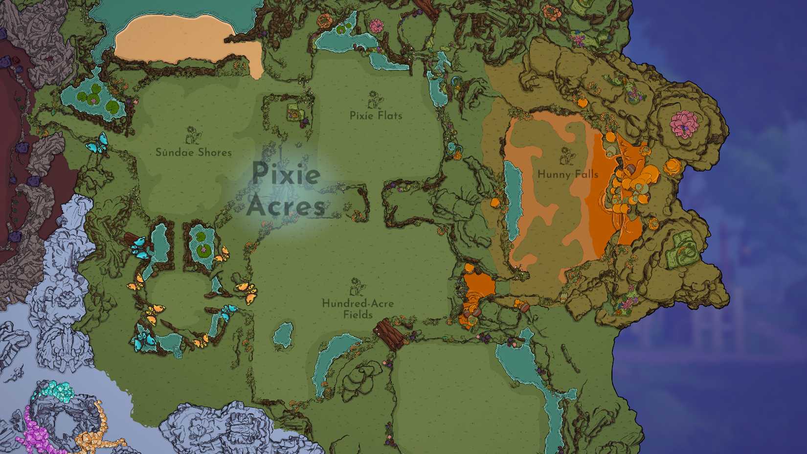 pixie acres biome in ddv