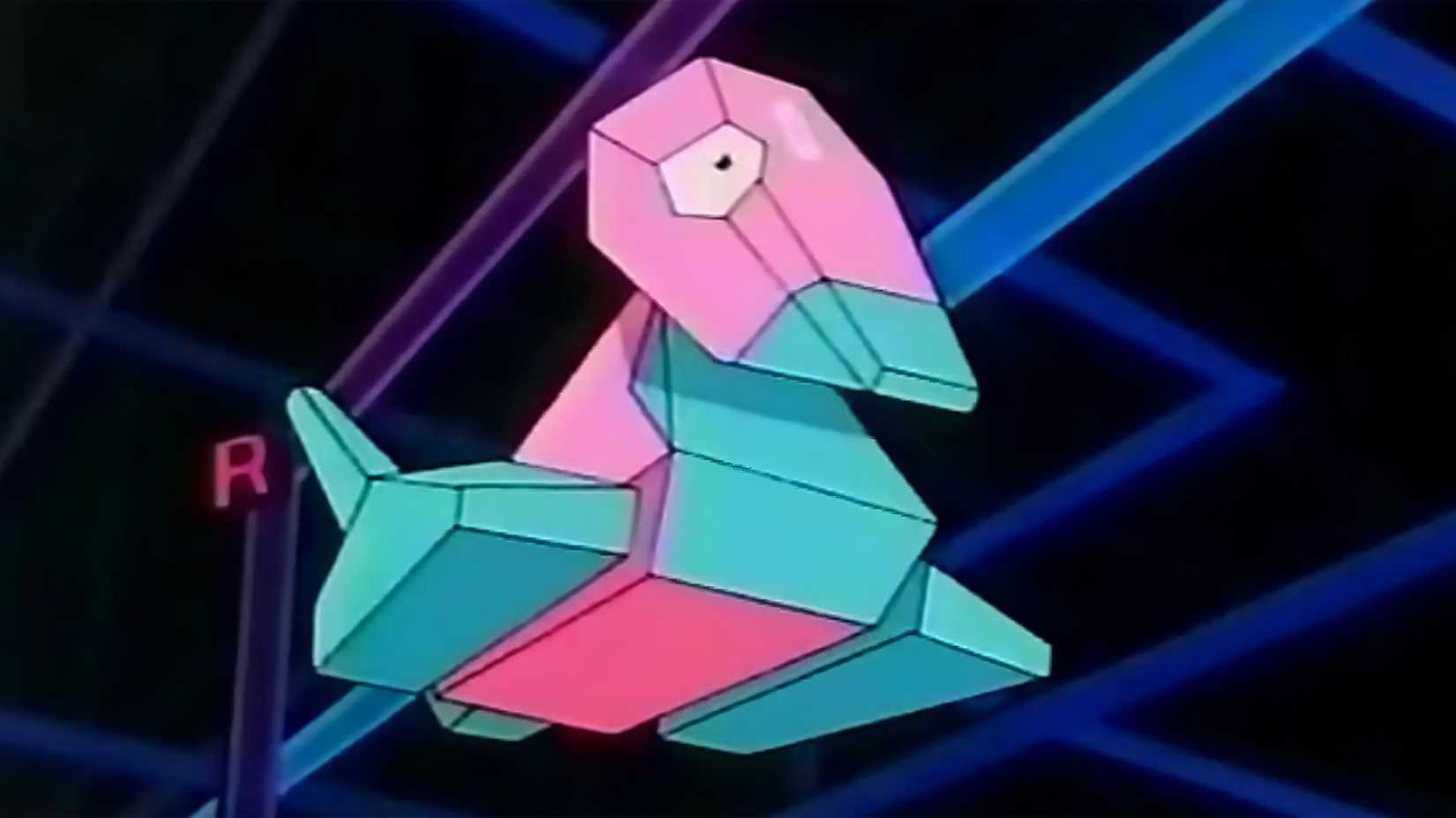 Pokemon Anime Porygon Electric Soldier Pokemon