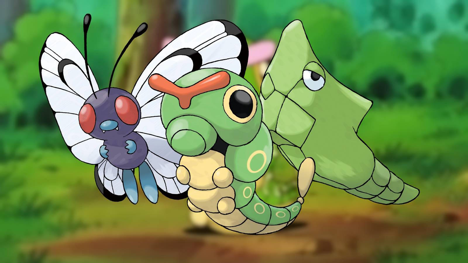 Pokemon Fan Imagines Human Forms of Caterpie Evolutions
