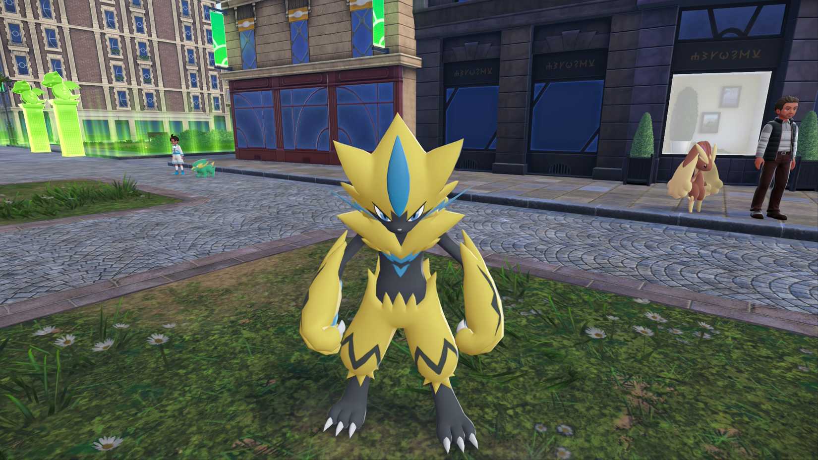 Pokemon Legends Z-A Mega Dimension DLC Zeraora
