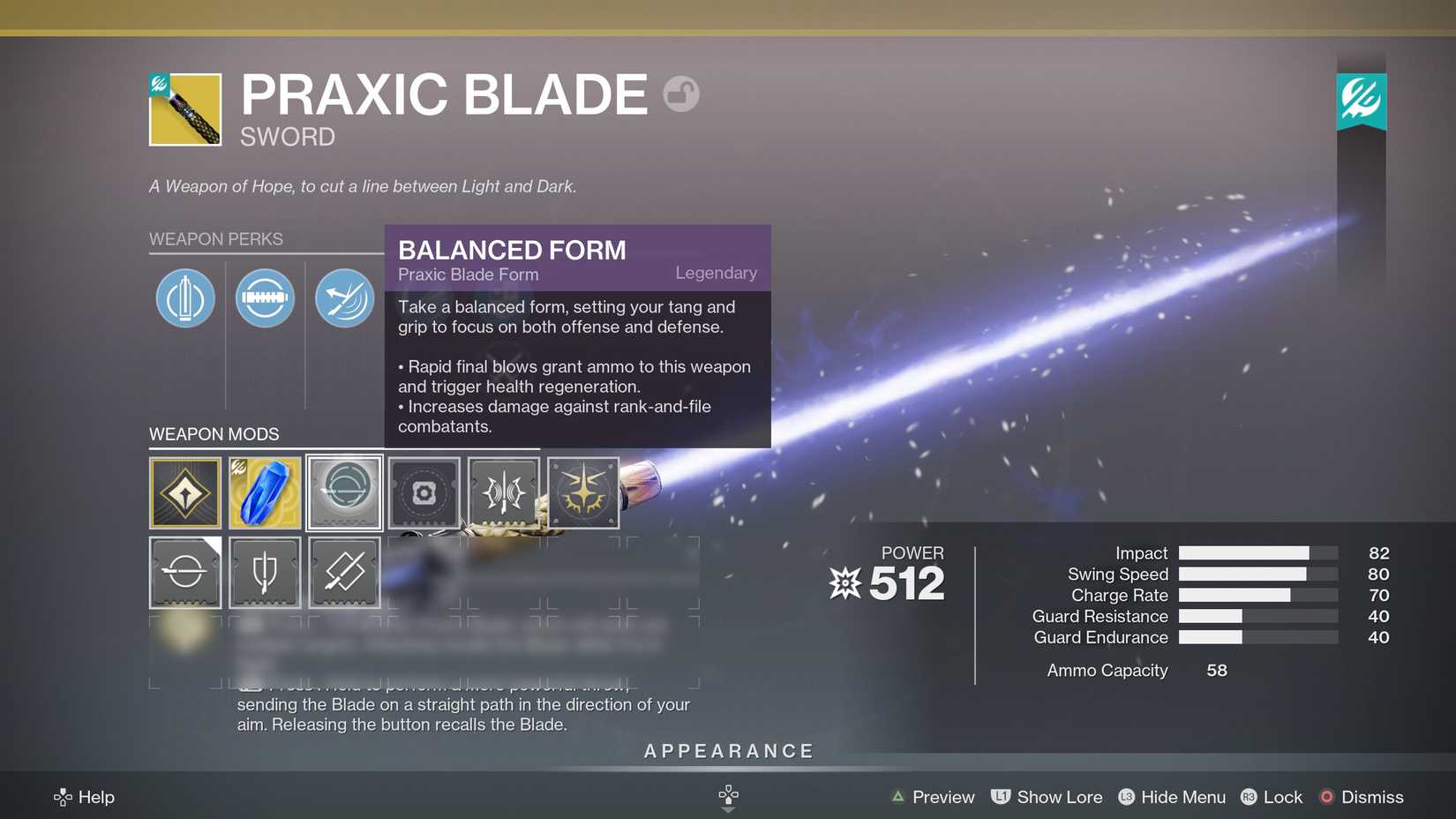 praxic blade forms