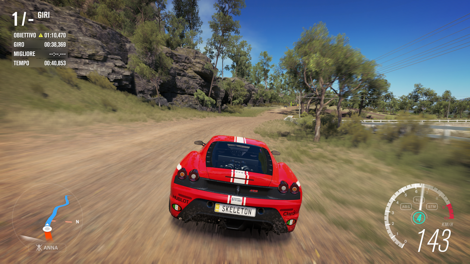 Racing outdoors in Forza Horizon 3 (2016)