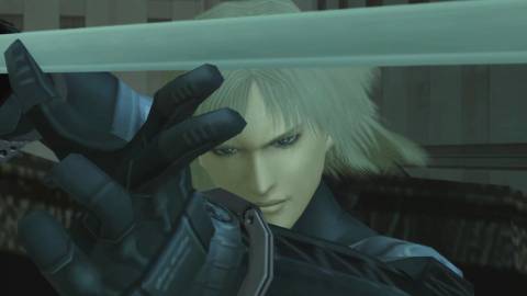 Raiden in Metal Gear Solid 2 Sons of Liberty