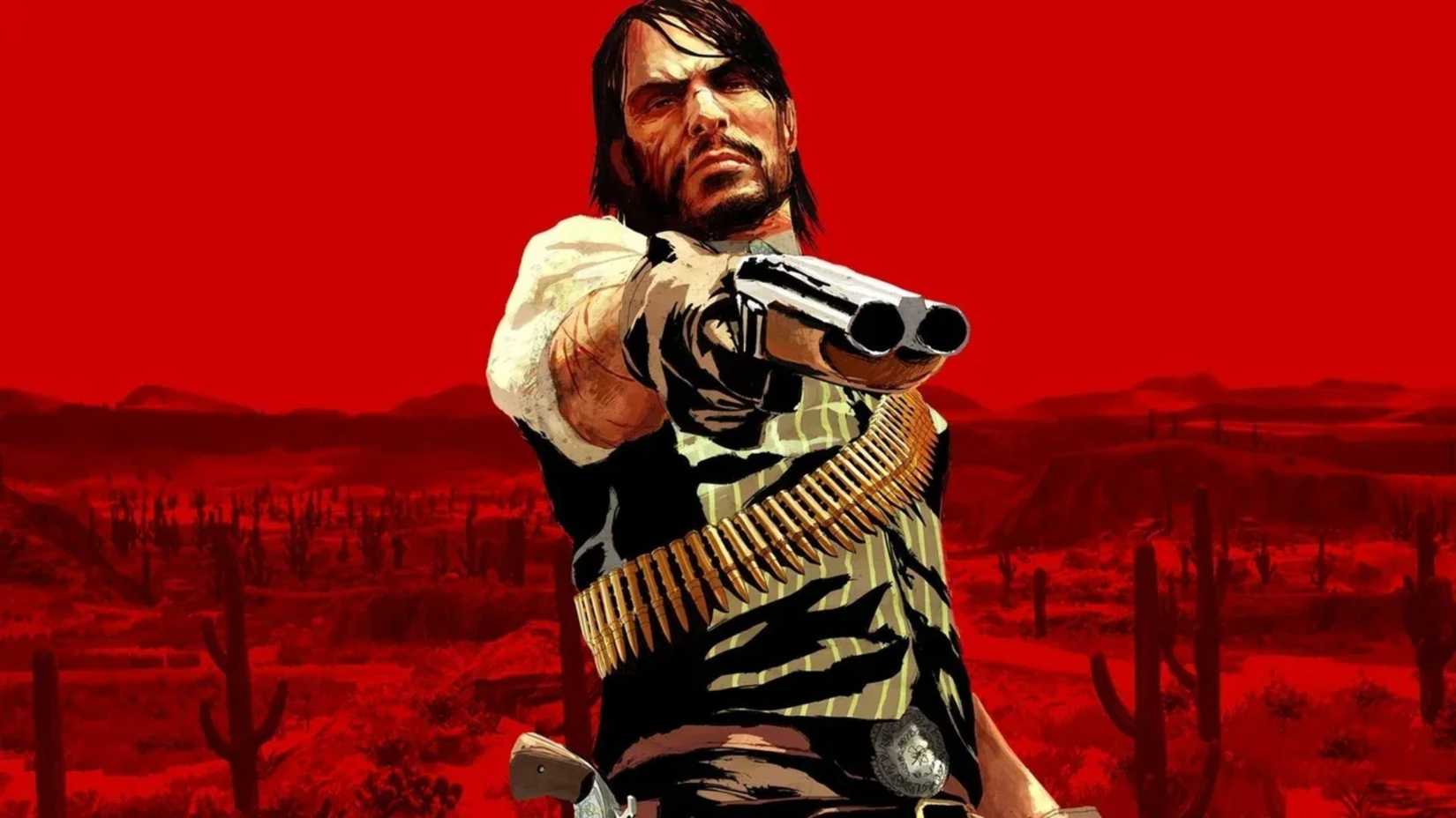 Red Dead Redemption Character Points A Weapon (1)