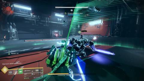 removing harrow's shields